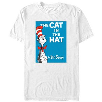 Big & Tall Dr. Seuss The Cat In The Hat Cover Graphic Tee