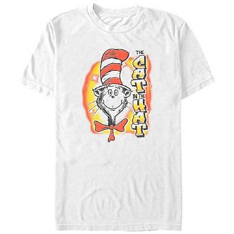Big & Tall Dr. Seuss The Cat In The Hat Airbrush Graphic Tee