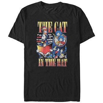Big & Tall Dr. Seuss The Cat In The Hat Graphic Tee