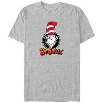 Big & Tall Dr. Seuss The Cat In The Hat Stamp Graphic Tee