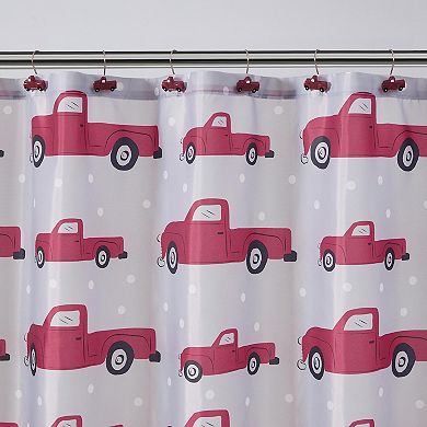 VCNY Home Holiday Print Shower Curtain 13-Piece Set