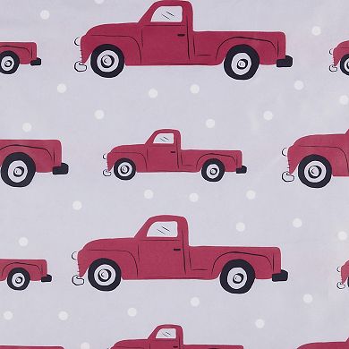 VCNY Home Holiday Print Shower Curtain 13-Piece Set