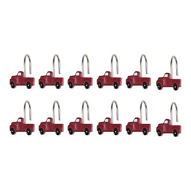 VCNY Home Holiday Print Shower Curtain 13-Piece Set