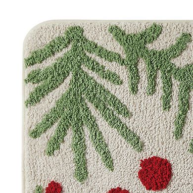 VCNY Home Christmas Wishes Bath Rug