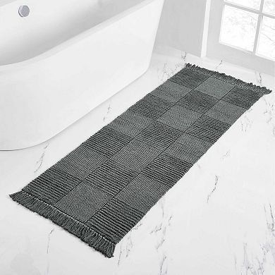 VCNY Home Stonewashed Cotton Bath Runner
