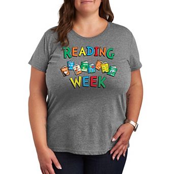 Plus Size Dr. Seuss Reading Week Graphic Tee