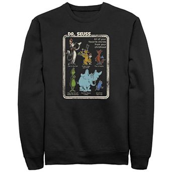 Big & Tall Dr. Seuss Stories From Your Childhood Graphic Fleece