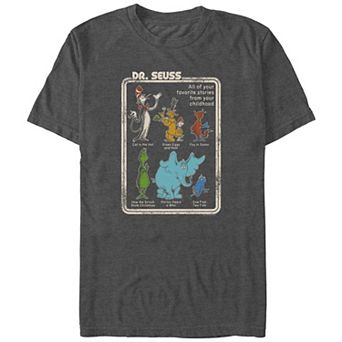 Big & Tall Dr. Seuss Stories From Your Childhood Graphic Tee