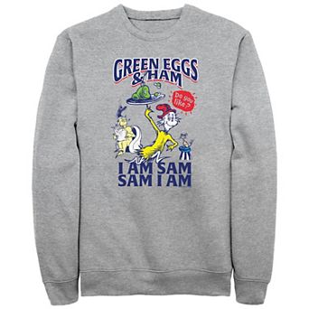 Big & Tall Dr. Seuss Green Eggs And Ham Do you Like Them? Graphic Fleece