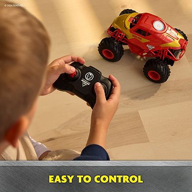 Monster Jam Marvel Iron Man 1:24 Scale RC Monster Truck