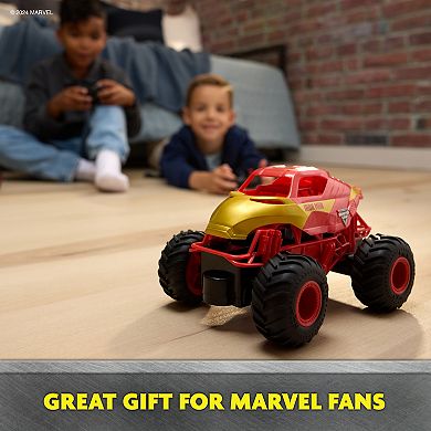 Monster Jam Marvel Iron Man 1:24 Scale RC Monster Truck