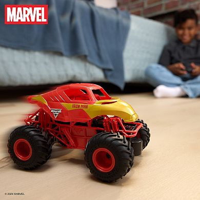 Monster Jam Marvel Iron Man 1:24 Scale RC Monster Truck