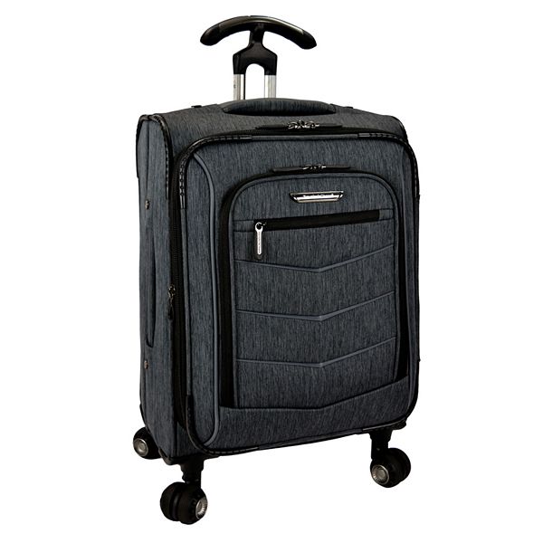 Traveler's Choice Silverwood Softside Spinner Luggage - Gray (30 INCH)