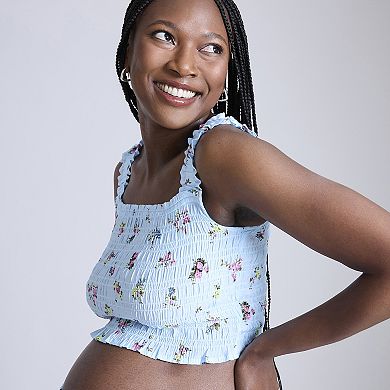 Maternity Motherhood® 2-pc. Smocked Crop Top & Maxi Skirt Set