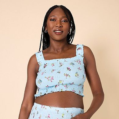 Maternity Motherhood® 2-pc. Smocked Crop Top & Maxi Skirt Set