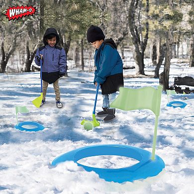 Wham-O Glow In The Dark Jumbo Snow Golf Kit, Fun Winter Activity for Ages 5+