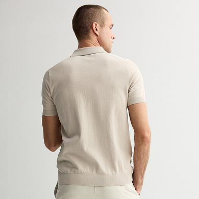 Men's Apt. 9® Houndstooth Sweater Polo