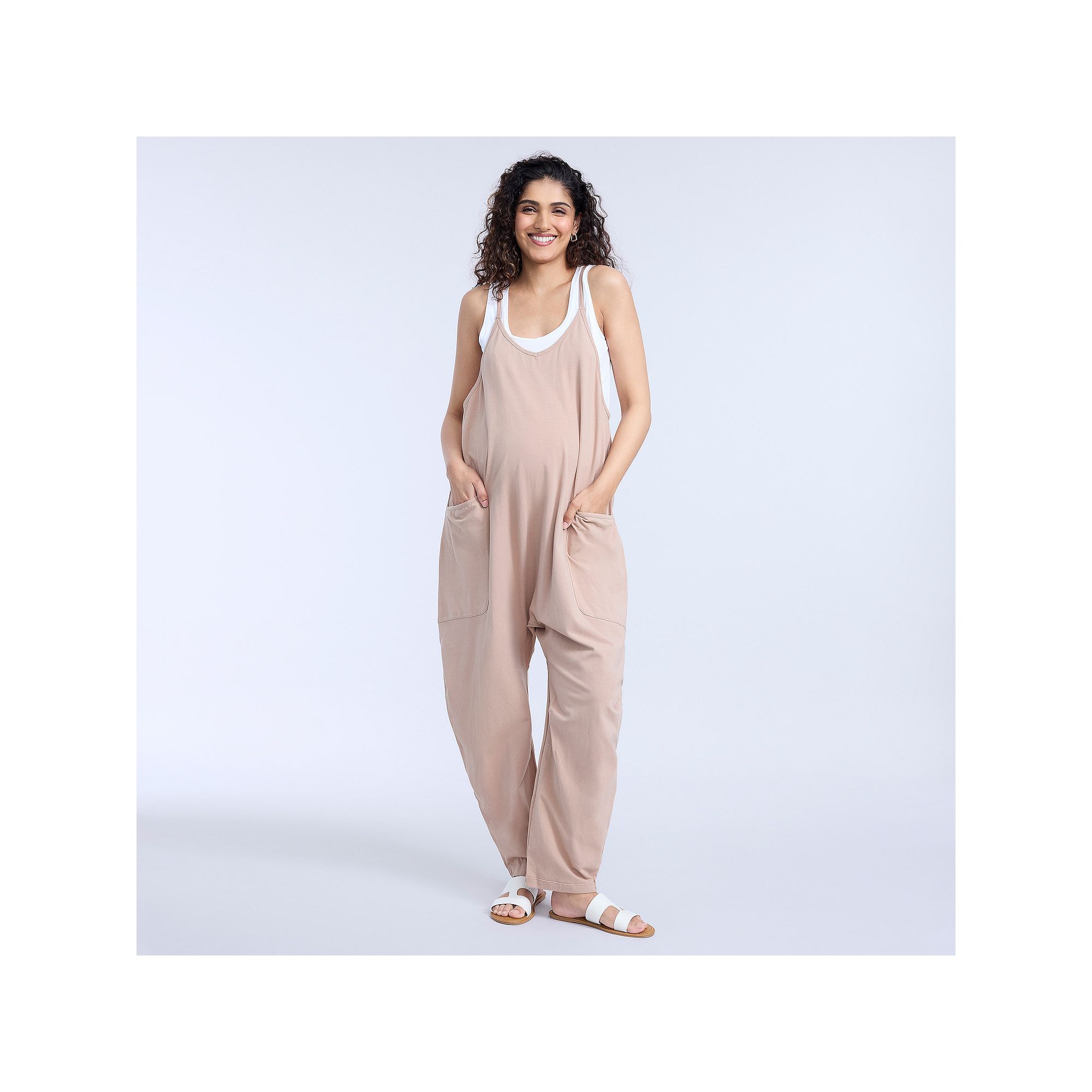 Maternity Motherhood® Jumpsuit, Womens, Size: XS-MAT, Brown