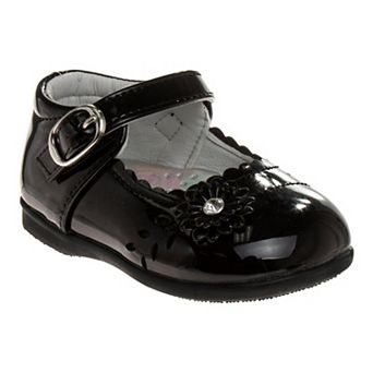 Josmo Flower Detail Girls' Dress Shoes