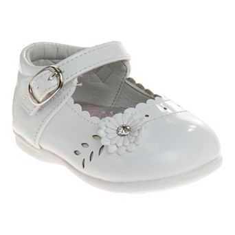 Josmo Flower Detail Girls' Dress Shoes