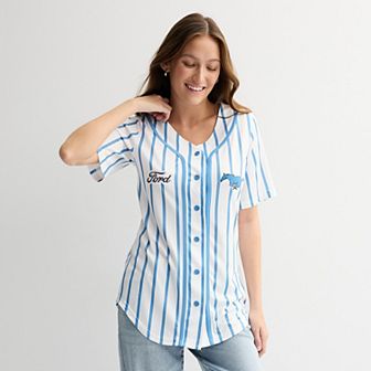 Juniors Ford Mustang Graphic Baseball Jersey