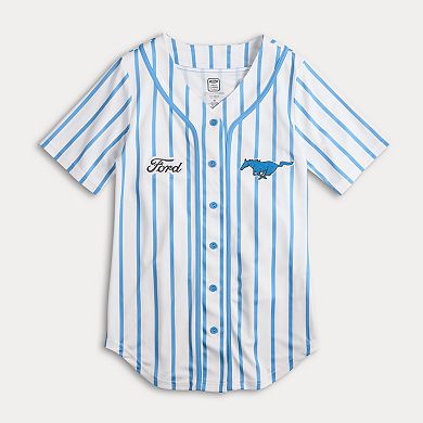 Juniors Ford Mustang Graphic Baseball Jersey