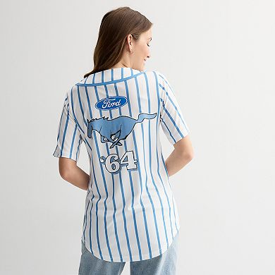 Juniors Ford Mustang Graphic Baseball Jersey