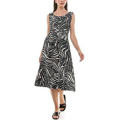 Women's Nicole Miller Fit & Flare Tank Dress