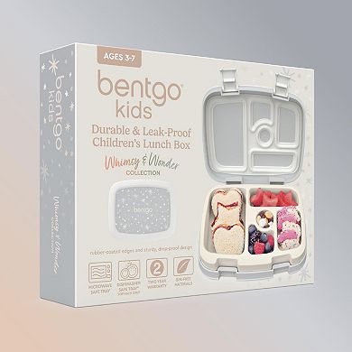 Bentgo Whimsy & Wonder Collection Prints Durable & Leak-Proof Children's Lunch Box