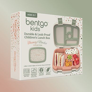 Bentgo Whimsy & Wonder Collection Prints Durable & Leak-Proof Children's Lunch Box