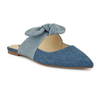 Nine West Bowin Slip-On Pointy Toe Dress Flats