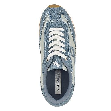 Nine West Fivo Women's Casual Lace-Up Round Toe Sneakers