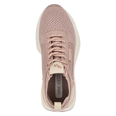 Nine West Freska Casual Lace-Up Round Toe Sneakers