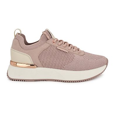 Nine West Freska Casual Lace-Up Round Toe Sneakers