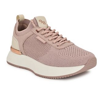 Nine West Freska Casual Lace-Up Round Toe Sneakers
