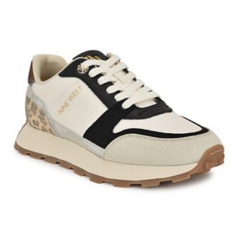 Nine West Kalah Casual Lace-Up Round Toe Sneakers