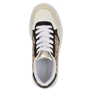 Nine West Nenya Casual Lace-Up Round Toe Sneakers