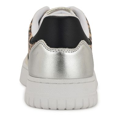 Nine West Nenya Casual Lace-Up Round Toe Sneakers