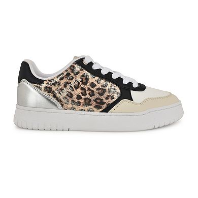 Nine West Nenya Casual Lace-Up Round Toe Sneakers