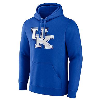 Men's Fanatics Royal Kentucky Wildcats Applique Fleece Pullover Hoodie