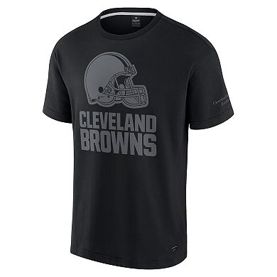 Unisex Fanatics Black Cleveland Browns Elements Iconic T-Shirt