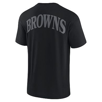 Unisex Fanatics Black Cleveland Browns Elements Iconic T-Shirt