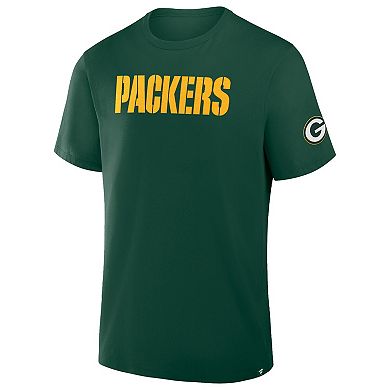 Men's Fanatics Green Green Bay Packers Legacy Cotton T-Shirt