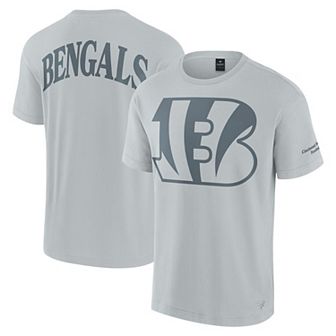 Unisex Fanatics Gray Cincinnati Bengals Elements Iconic T-Shirt