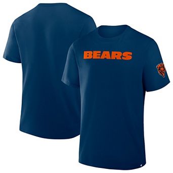 Men's Fanatics Navy Chicago Bears Legacy Cotton T-Shirt