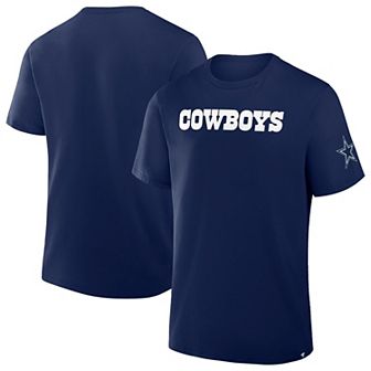 Men's Fanatics Navy Dallas Cowboys Legacy Cotton T-Shirt