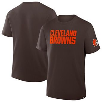 Men's Fanatics Brown Cleveland Browns Legacy Cotton T-Shirt