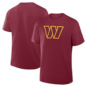 Men's Fanatics Garnet Washington Commanders Legacy Cotton T-Shirt
