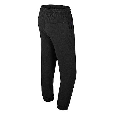 Men's Colosseum Black TCU Horned Frogs Revolution Jogger Pants