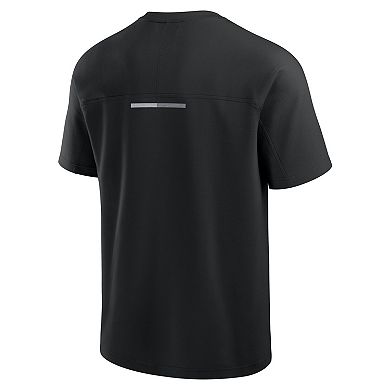 Men's Fanatics Black Minnesota Timberwolves Flex Tri-Blend T-Shirt
